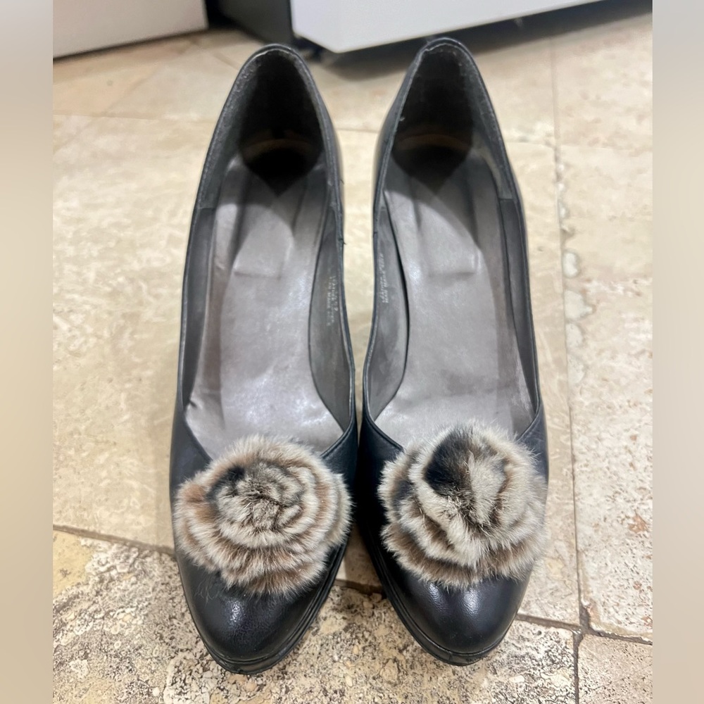 Carisma Italy 🇮🇹 Made Leather Pumps, Sz 10